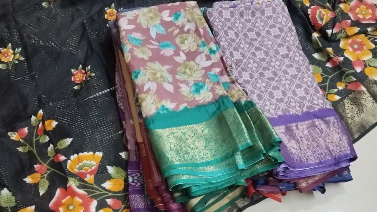 ❤️ Branded lo 3cut sarees only 50/🌹 మాత్రమే#8790806721❤️