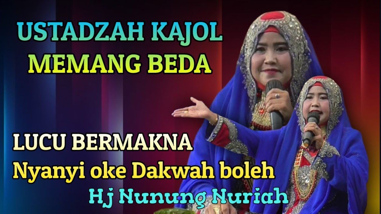 Ustadzah KAJOL ( Hj Nunung nuriah ) ceramah lucu terbaru 2024