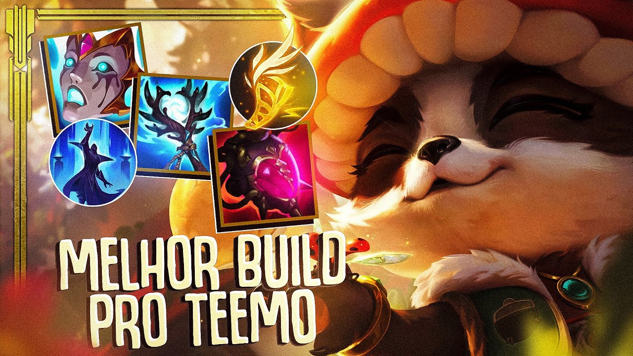 OS MELHORES ITENS E RUNAS PARA O TEEMO ATUALMENTE!