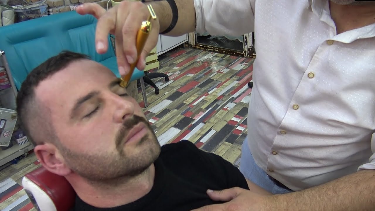 MASTER BARBER FACIAL CARE 💈 Asmr Head, Back, Face, Ear, Neck, Arm massage @asmrbarberbahattin8488