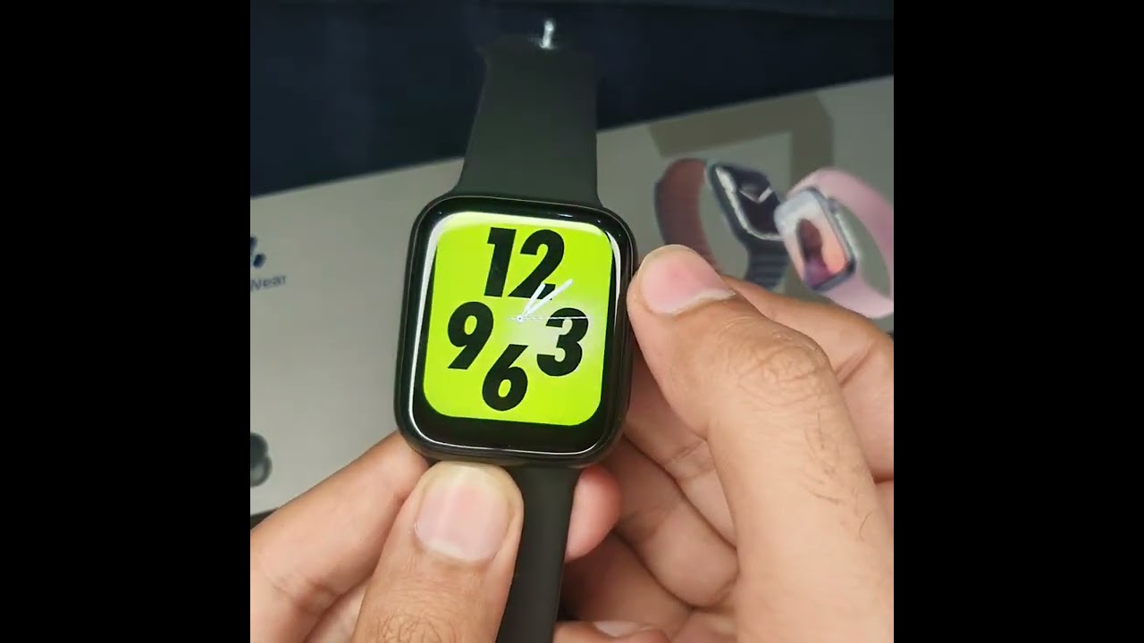 Iw7 Smartwatch 44mm Full Display  Nfc Feature