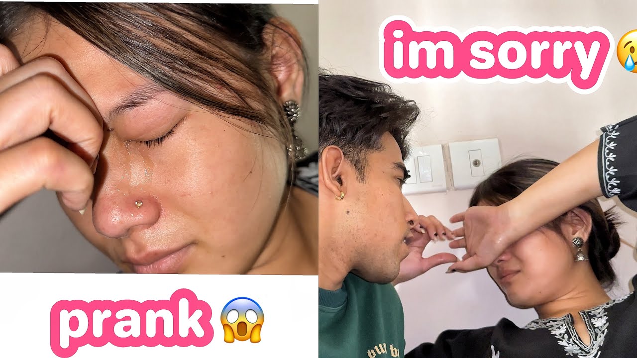 She's crying 😭 PRANK GONE WRONG ‼️