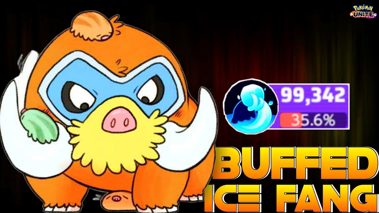 MAMOSWINE BECOME MORE ANNOYING THAN EVER AFTER ICE FANG BUFF | POKEMON UNITE