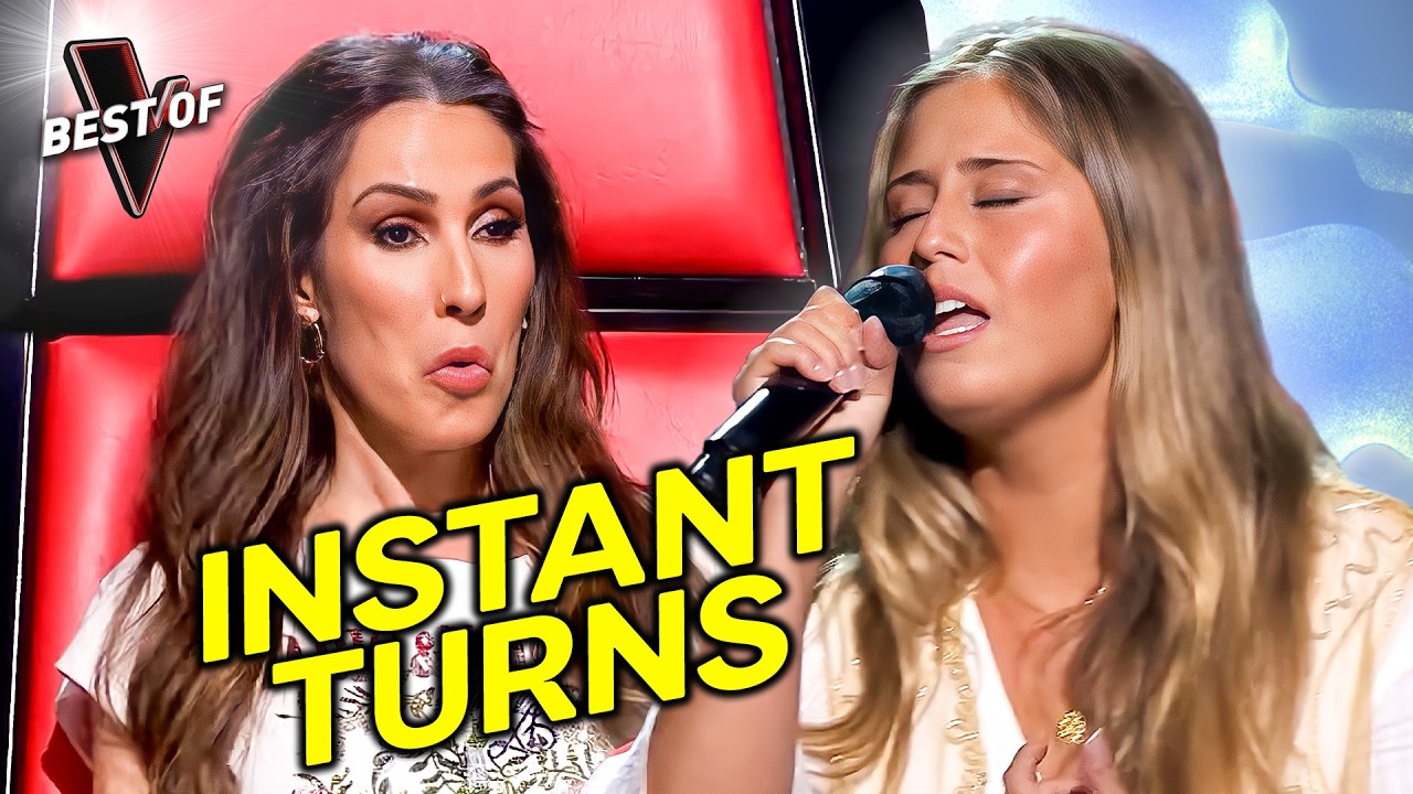Coaches Turned Within SECONDS of Singing! FASTEST Turns Ever | The Voice