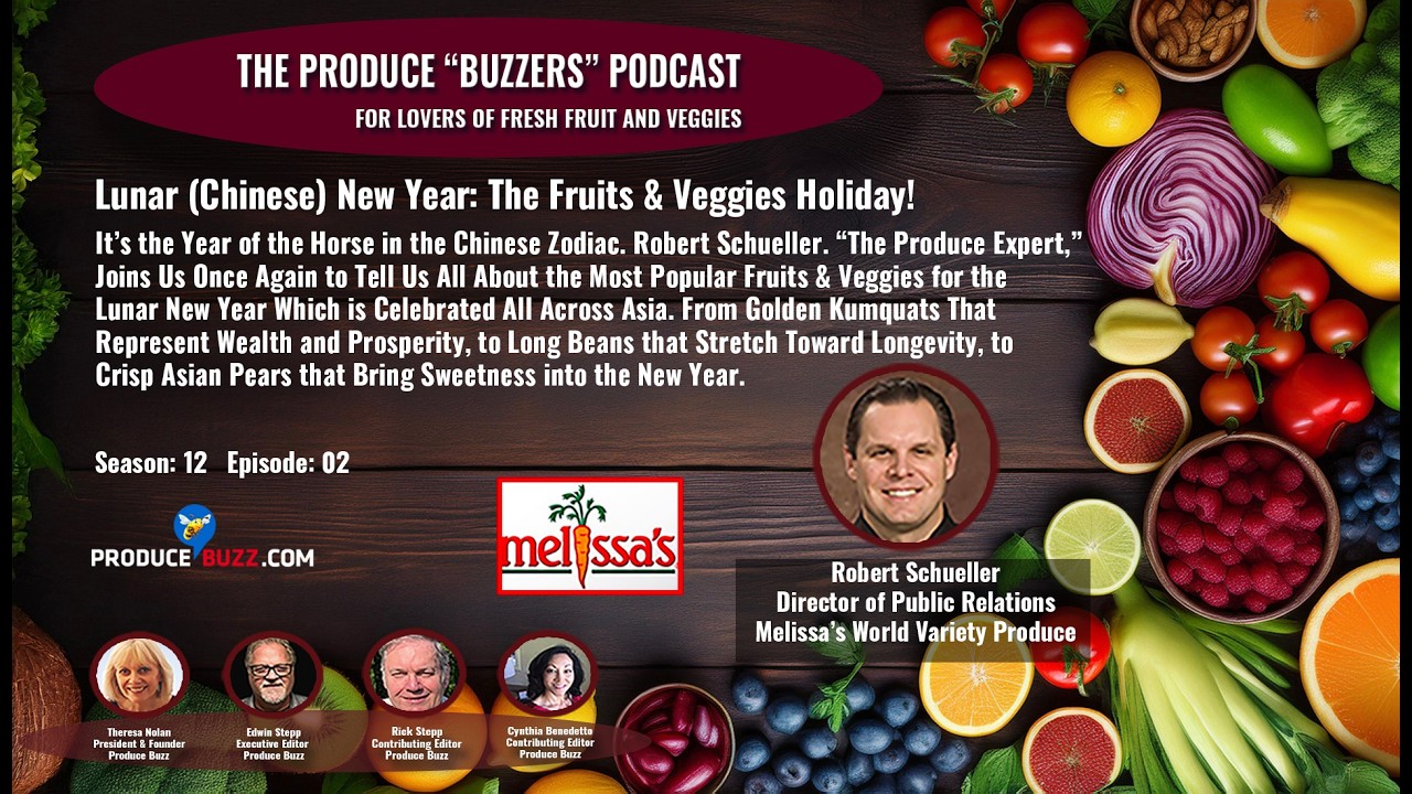 Lunar (Chinese) New Year: The Fruits & Veggies Holiday!