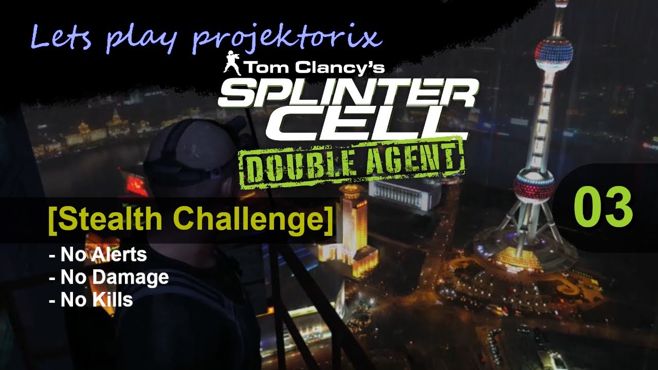 Splinter Cell: Double Agent - Part 03 / Lets play Deutsch / XBox360 - HD [Stealth Challenge]