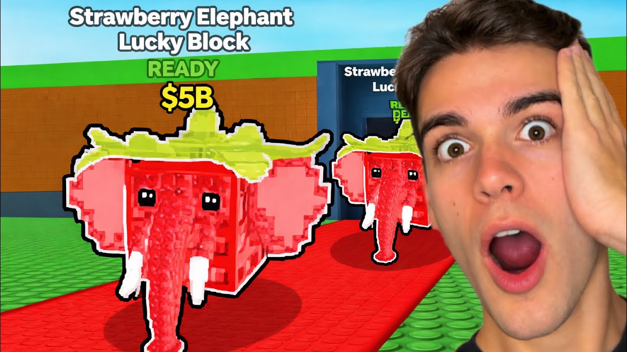 Ο ΕΛΛΗΝΑΣ ΜΕ STRAWBERRY ELEPHANT ΣΤΟ STEAL A BRAINROT ?