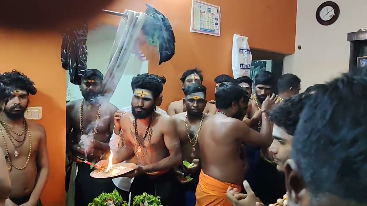Namma Anna na maneyalli ayappa swamy ya padi pooje 