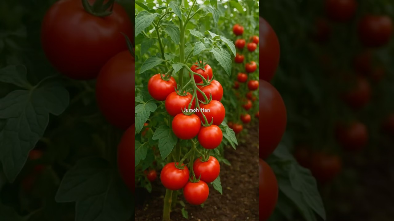 High Quality Tomatoes Farming techniques #tomato #farming #tips #garden #agriculture