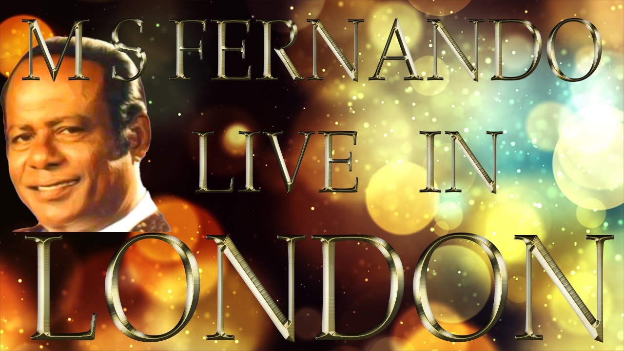 MS Fernando in London - එම්.එස් ප්‍රනාන්දු ලන්ඩන් වල Backed by Stanley Peiris and the Fortunes 1992