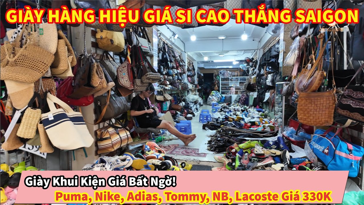 Gi&agrave;y Khui Kiện Gi&aacute; Bất Ngờ! GI&Agrave;Y H&Agrave;NG HIỆU GI&Aacute; SI Puma, Nike, Adias, Tommy, NB, Lacoste Gi&aacute; 330K