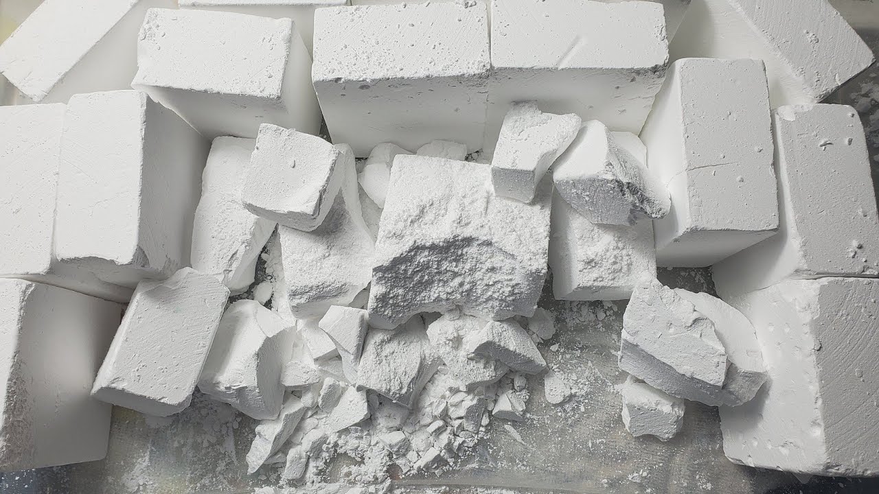 PLAIN PEARLY GYM CHALK CRUMBLE-ASMR