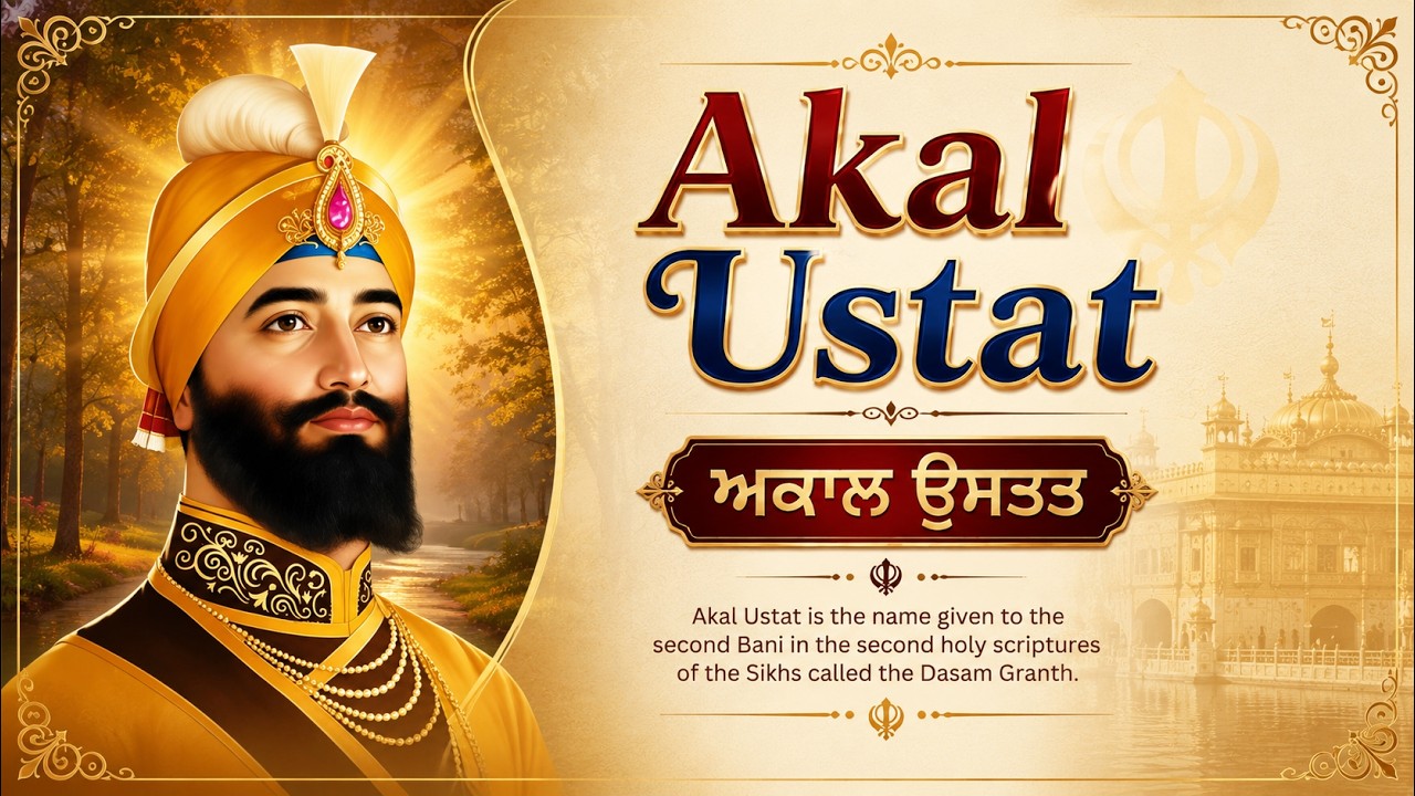 Akal Ustat Path - ਅਕਾਲ ਉਸਤਤ - Dasam Granth - Guru Gobind Singh