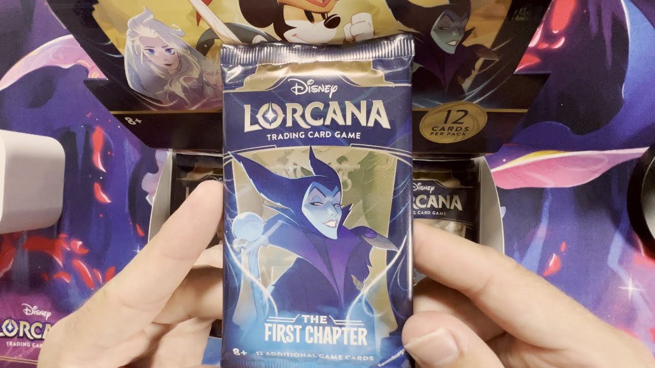 Lorcana The First Chapter Booster Box Opening, Awesome Results!