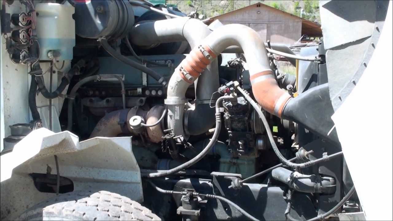Работа над двигателем Detroit Diesel [неисправный топливный насос]