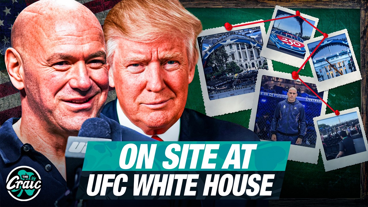 UFC White House: Live Report, Security Deep Dive, Historical Context, More | The Craic | 6/12/26