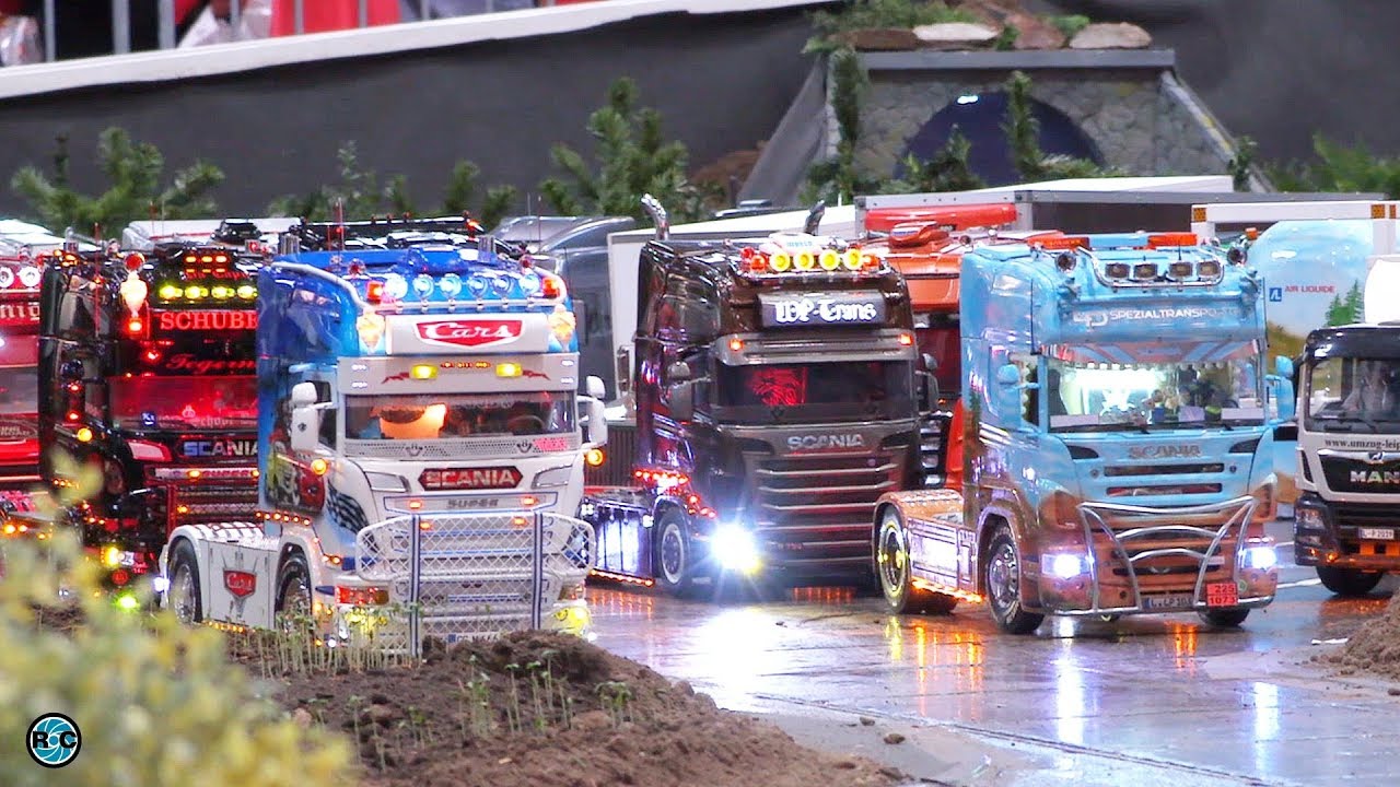 RC TRUCK COLLECTION CONVOY - MODEL TRUCKS LEIPZIG