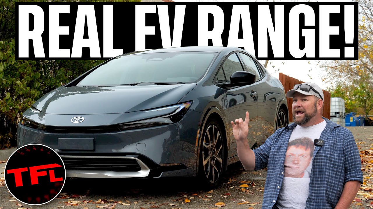Действительно ли Toyota Prius Plug-in Hybrid 2023 (Prime) справляется с ежедневными поездками на ...