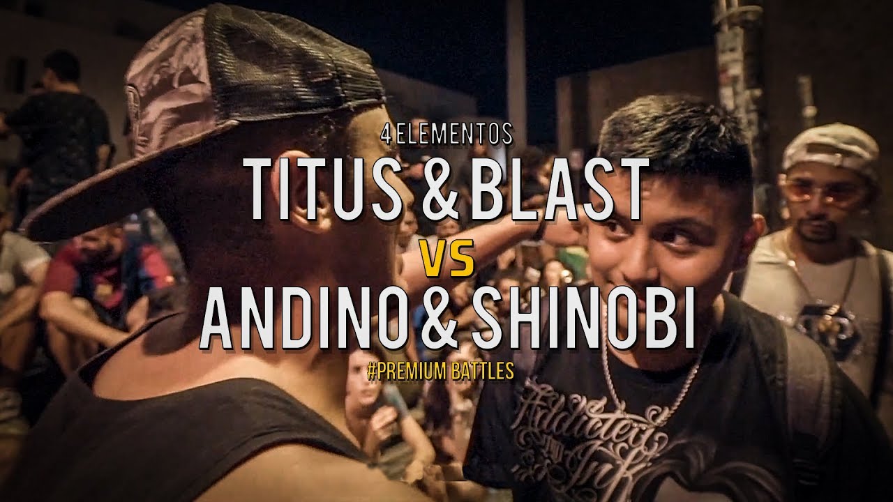 Titus & Blast 🆚 Andino & Shinobi [CUARTOS] - MACBA DUALES PREMIUM BATTLES | #4ELEMENTOS |