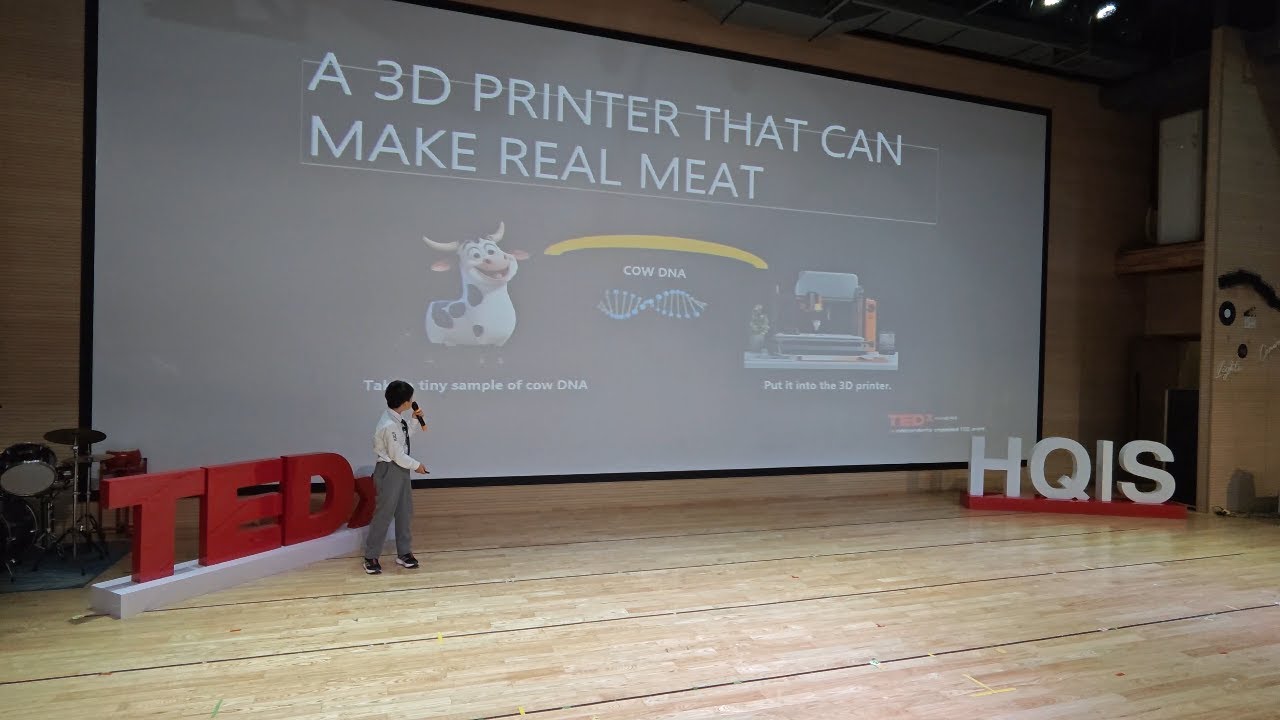 Can 3D PrintingSave Our Planet ?  | Ethan Du | TEDxHQIS Youth