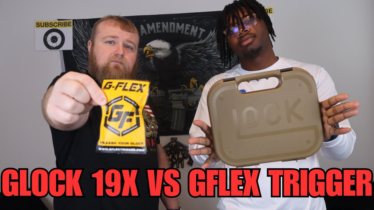 Новый спусковой крючок Glock 19X GFLEX с двойным механизмом | Легальный переключатель на Glock!?