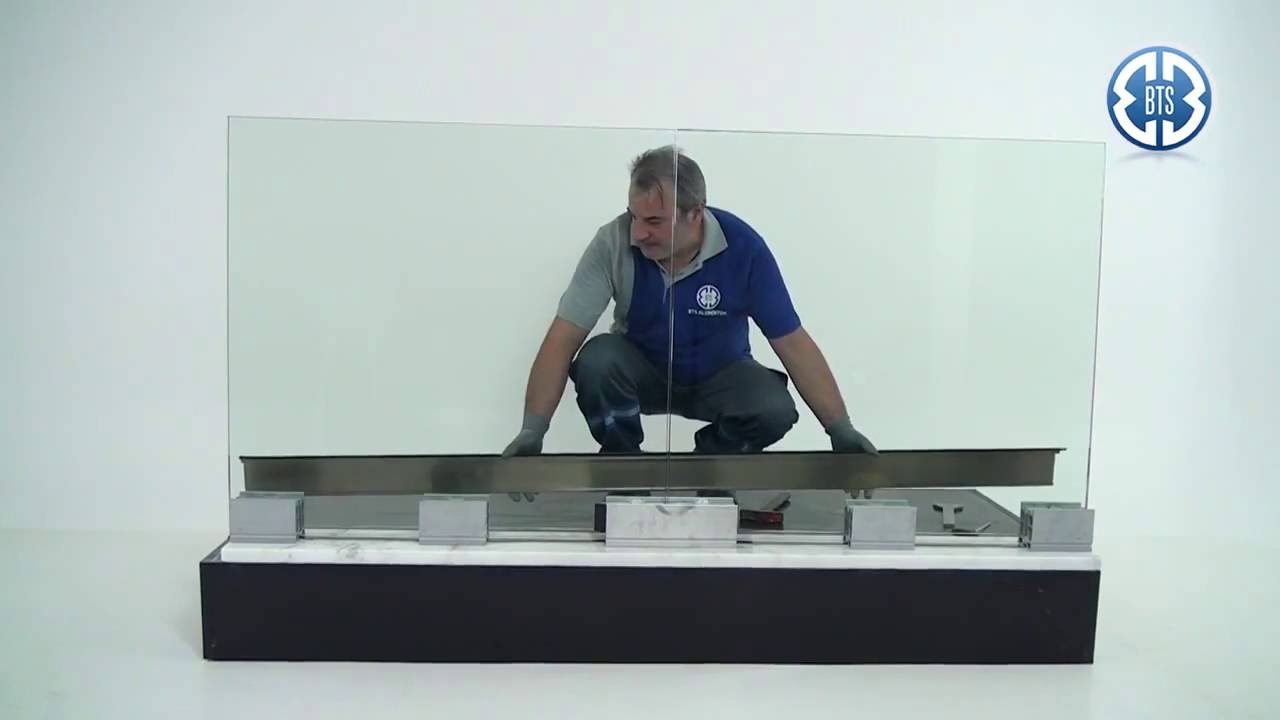 Kako montirati staklenu ogradu Lyctum C50  - Lyctum TV