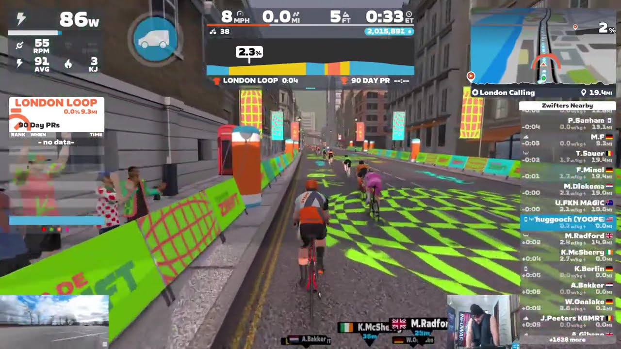 Zwift - London Calling in London