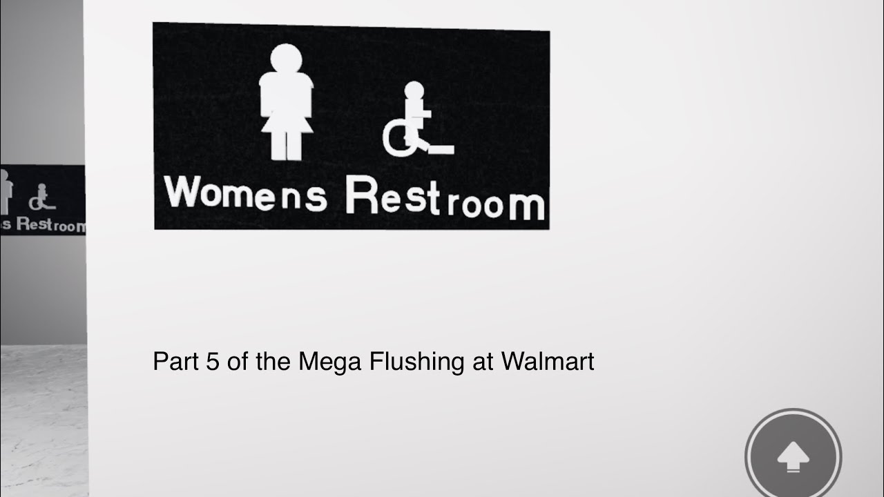 Walmart Women’s Restroom Full Shoot Part 5/ Roblox