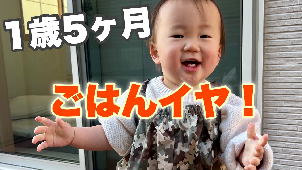 【1歳5ヶ月の一日】最近ごはんイヤ！西松屋とダイソーで買い物した日🛍️
