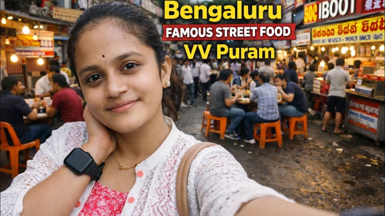 bangalore famous street food places vv puram