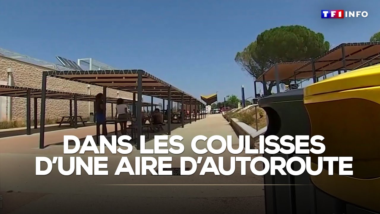 Comment font les aires d'autoroutes face au pic de voyageurs en été ?｜TF1 INFO