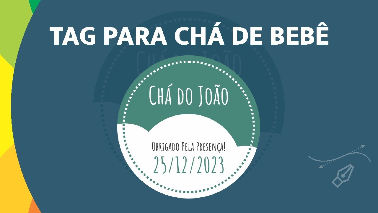 Como Criar uma Tag de Chá de Bebê