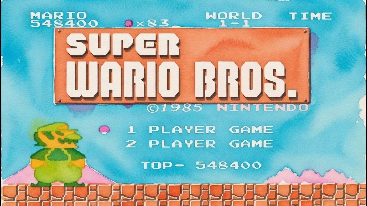 Super Wario Bros SMB HACK #mario #supermariobros #mariobros #mariohack