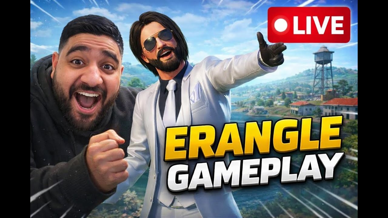 Erangle Gameplay 🔥! Nandra Gaming! Pubg mobile Live