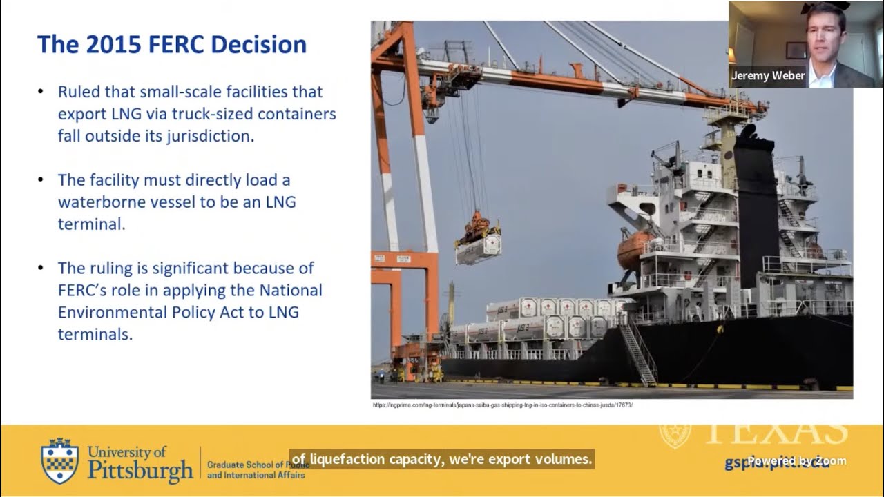 UTES &ndash; Are Small-scale LNG Export Facilities Under-regulated in the US?