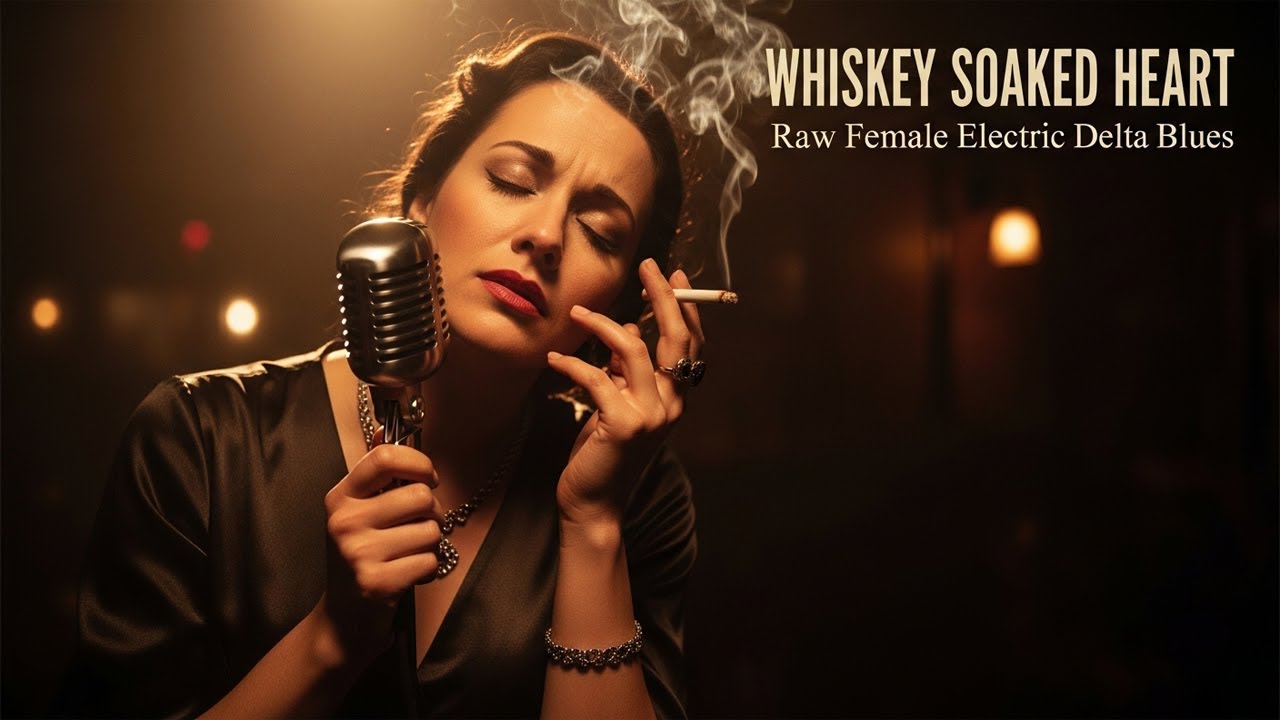 Whiskey Soaked Heart | Raw Vintage Female Electric Delta Blues (1951s Southern Juke Joint)