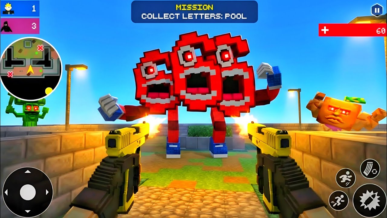 Blocky Hunters: FPS Survival - Android GamePlay 