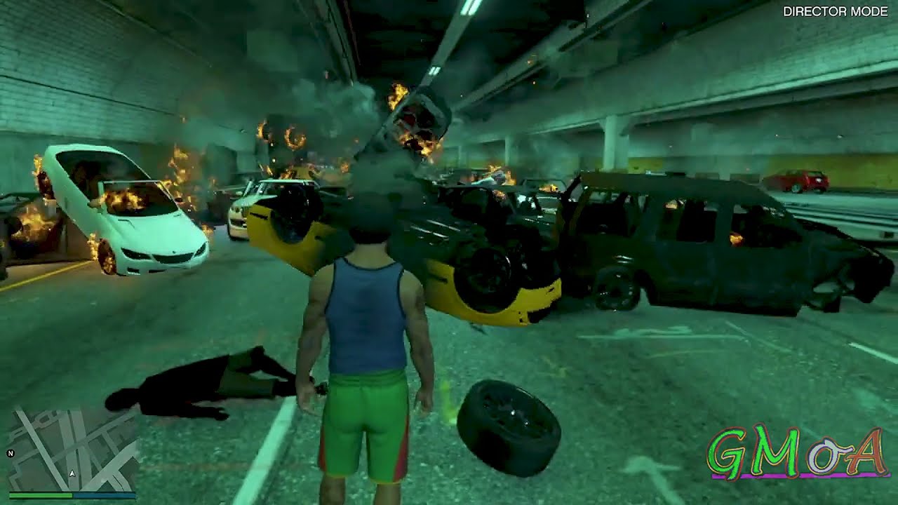 GTA 5: Longest Chain of Explosions 3