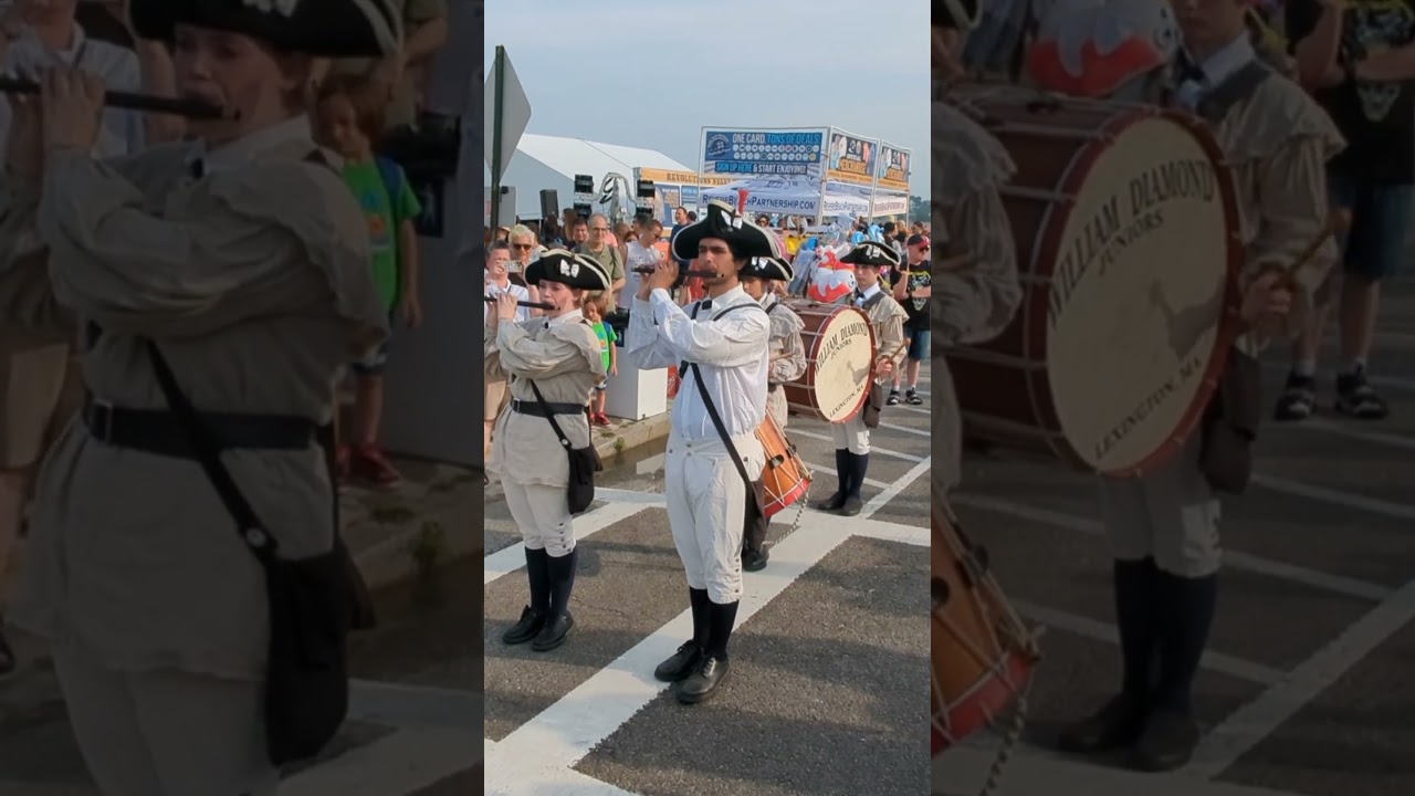 American Revolution 250 Years Celebration on beach  