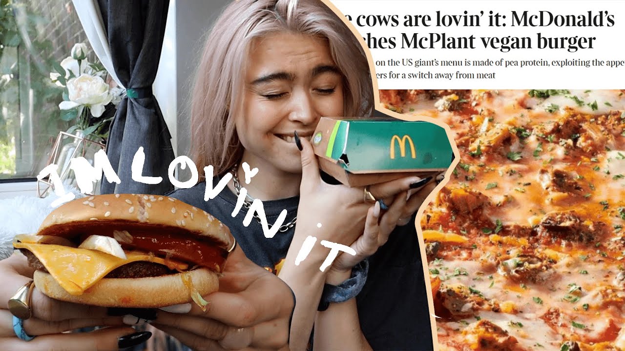 EATING NEW VEGAN PRODUCTS ( McPlant ! )