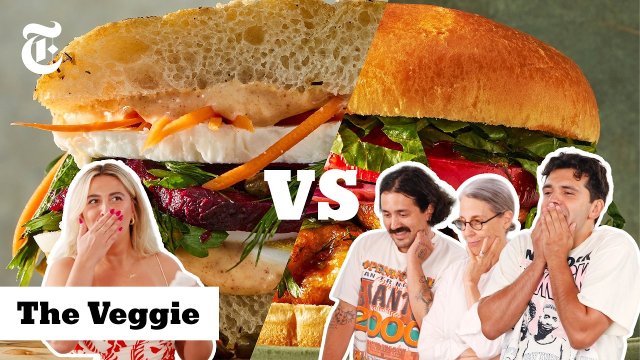 Мы устроили битву 8 вегетарианских сэндвичей | The Veggie | NYT Cooking
