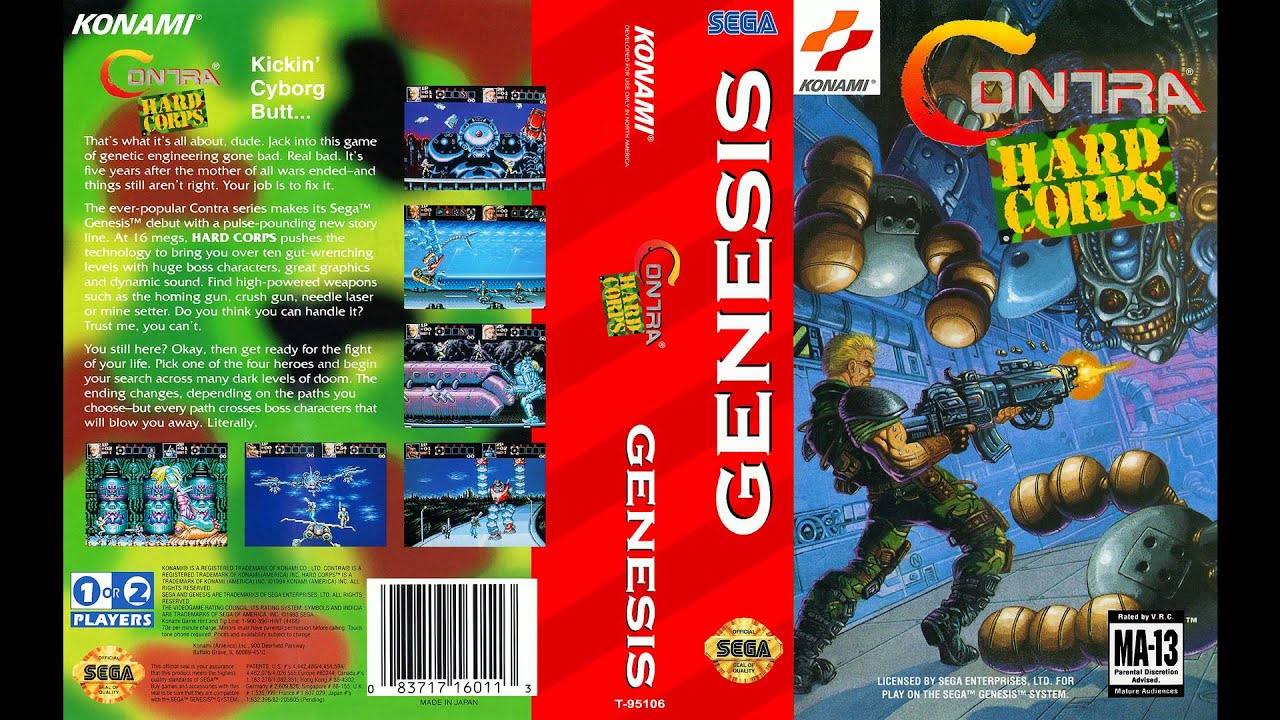 [SEGA Genesis Music] Contra: Hard Corps - Full Original Soundtrack OST