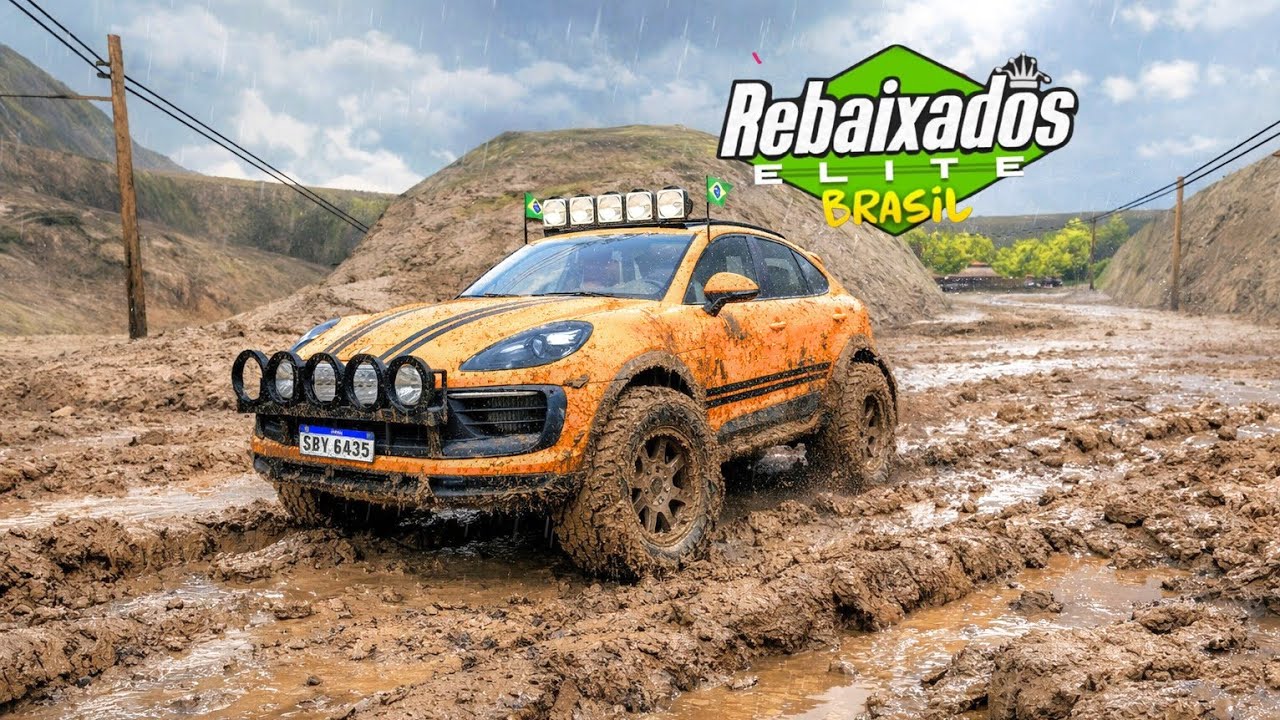 REBAIXADOS ELITE BRASIL FIZ TRILHA COM A PORSCHE MACAN 