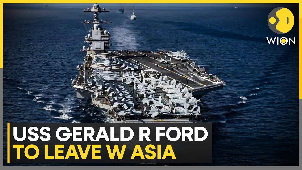 USS Gerald R Ford To Head Back After 10 Months Of Deployment | WION