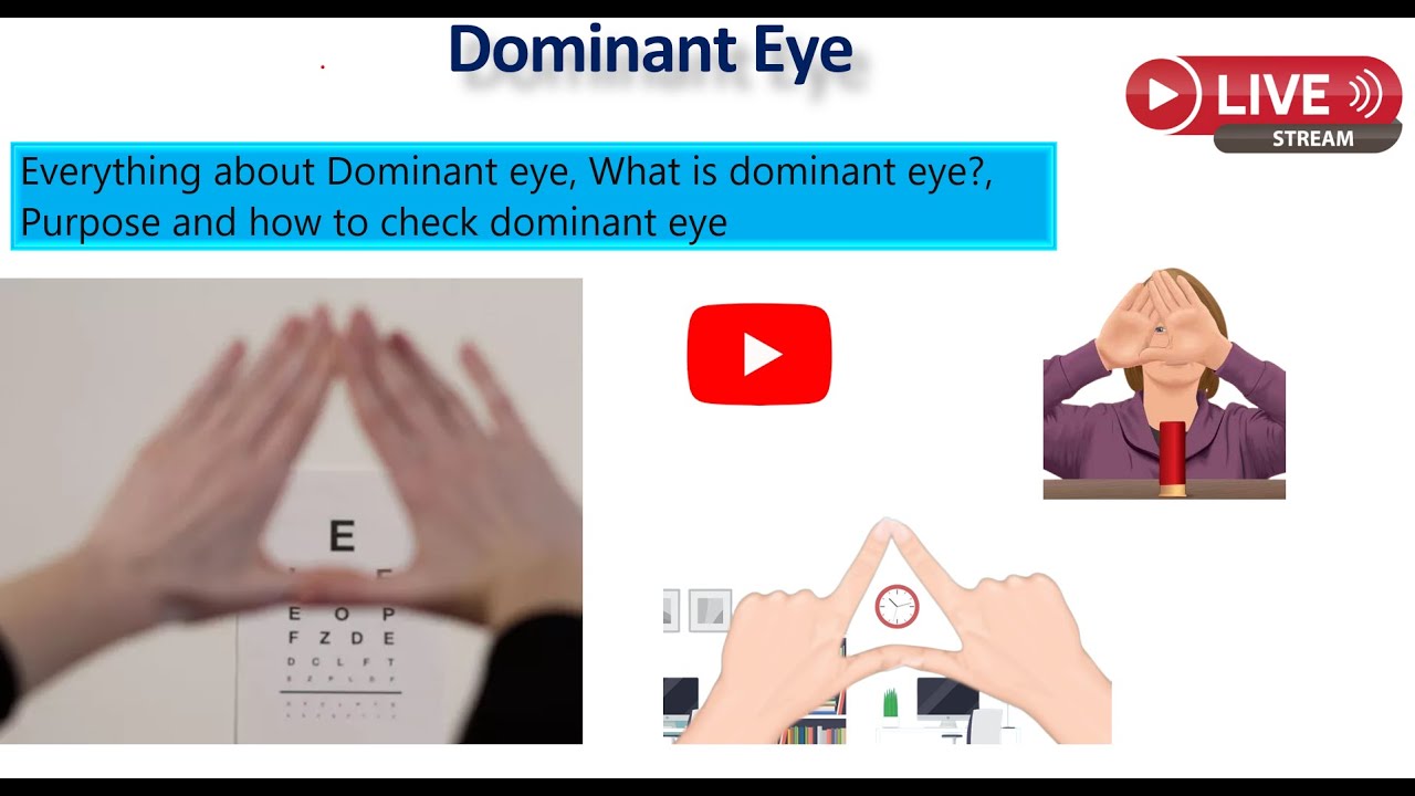 Dominant Eye- How to check the dominant eye? Importance of dominant eye and Procedure