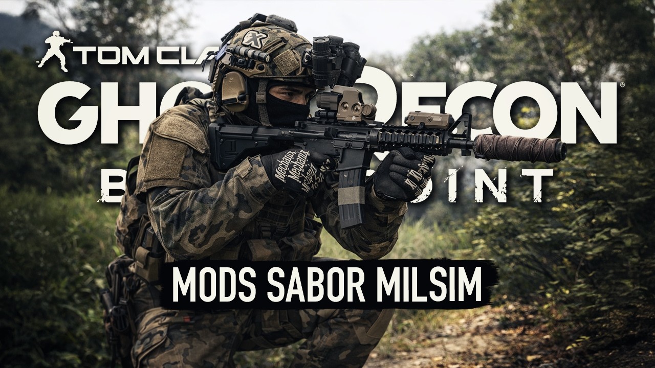 JOGANDO NO PACL DE MODS SABOR MILSIM | GHOST RECON BREAKPOINT | RTX 4060