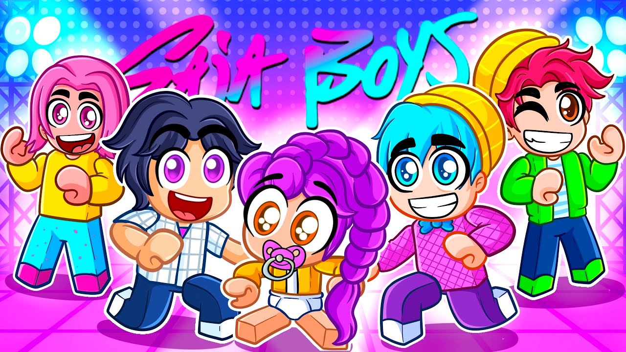 Rumi ADOPTED by SAJA BOYS in Roblox ! (Kpop Demon Hunters)