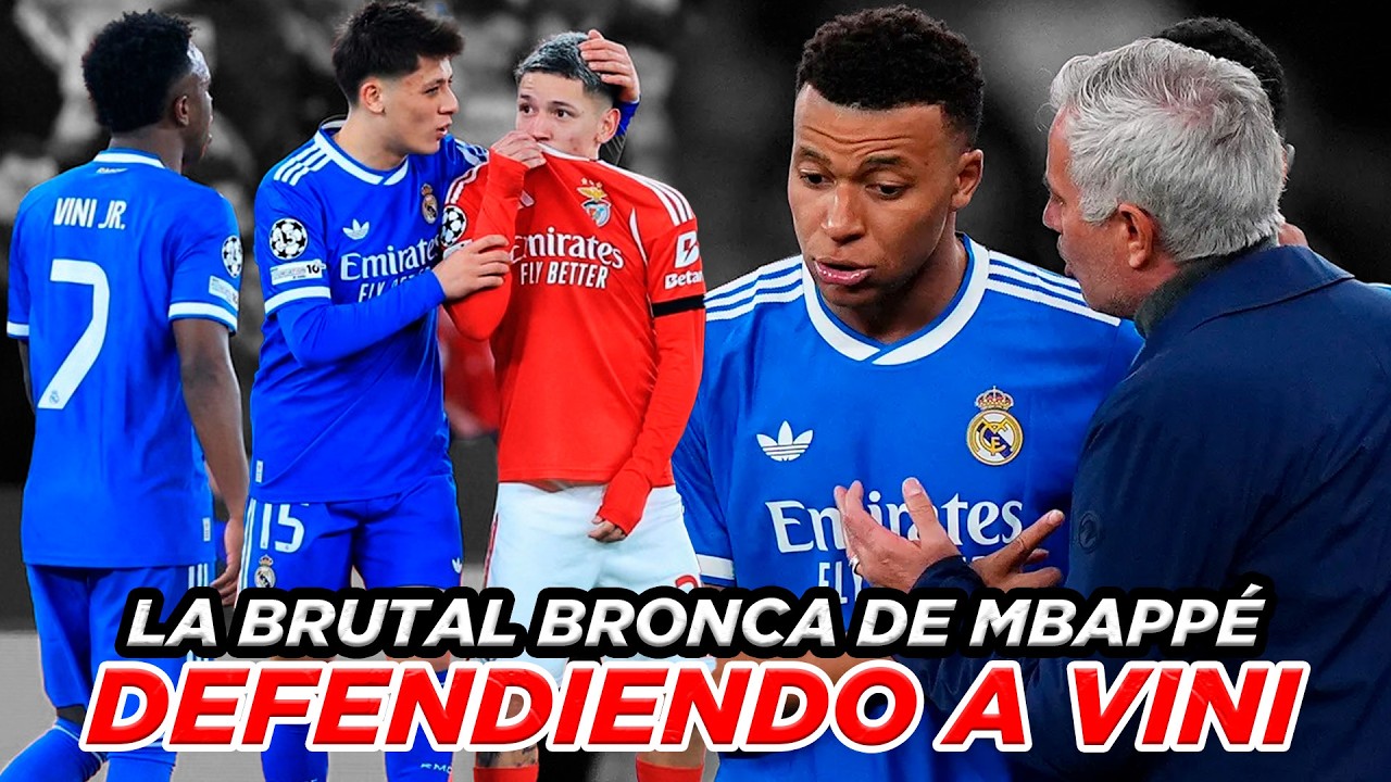 MBAPPÉ EXPLOTA 💥 contra PRESTIANI por el GESTO RACISTA a VINICIUS 😡🔥 ¡BRONCA BRUTAL!