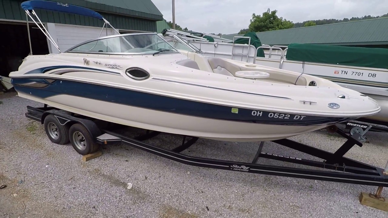 2004 Sea Ray 240 Sundeck For Sale on Norris Lake Tennessee - SOLD!