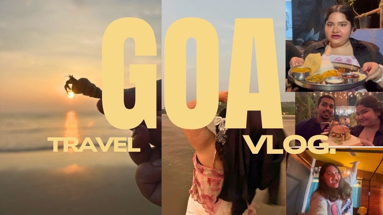 GOA VLOG 🇮🇳 | Best Beaches, Famous Food Joints & Must-Visit Places | Goa Trip Vlog 2026